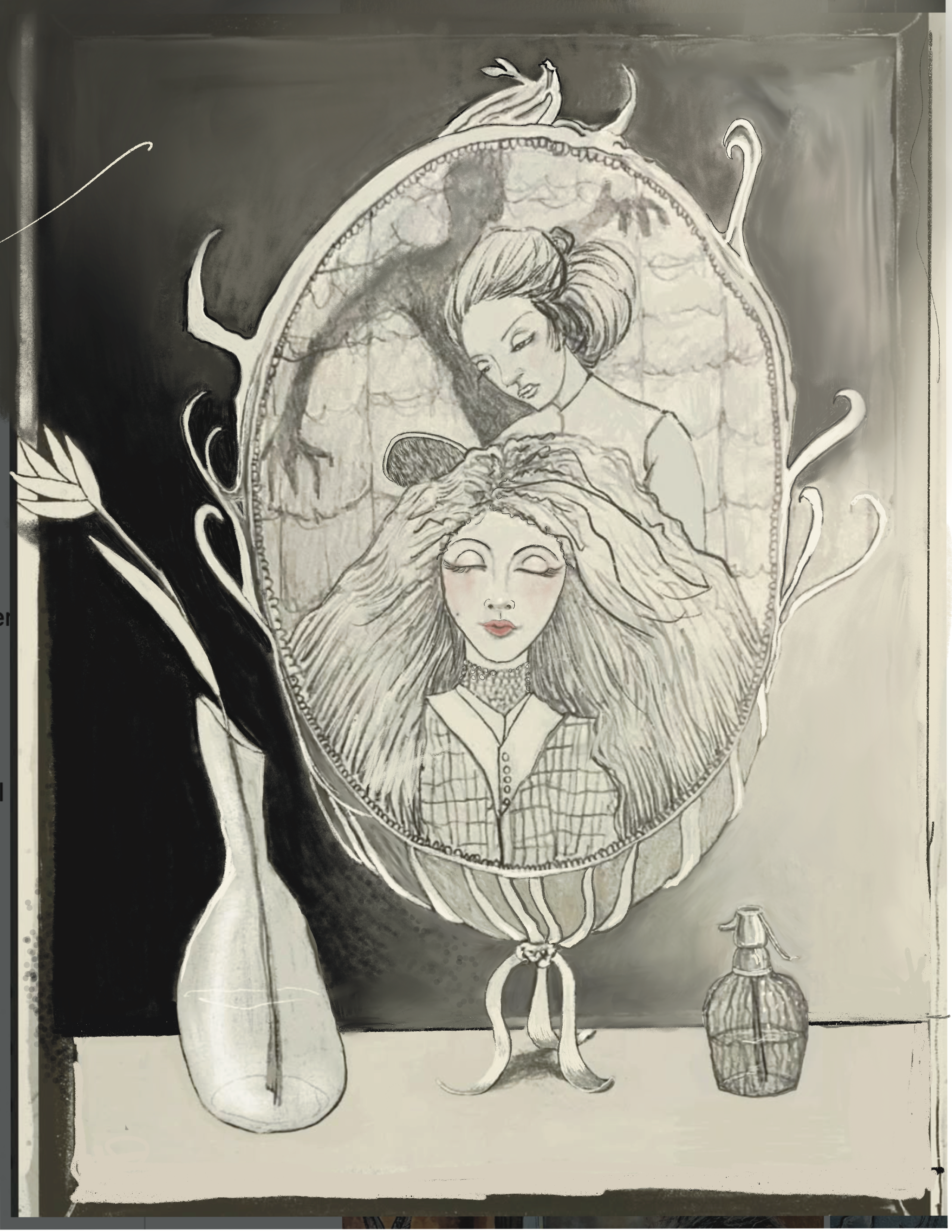 Portrætillustration