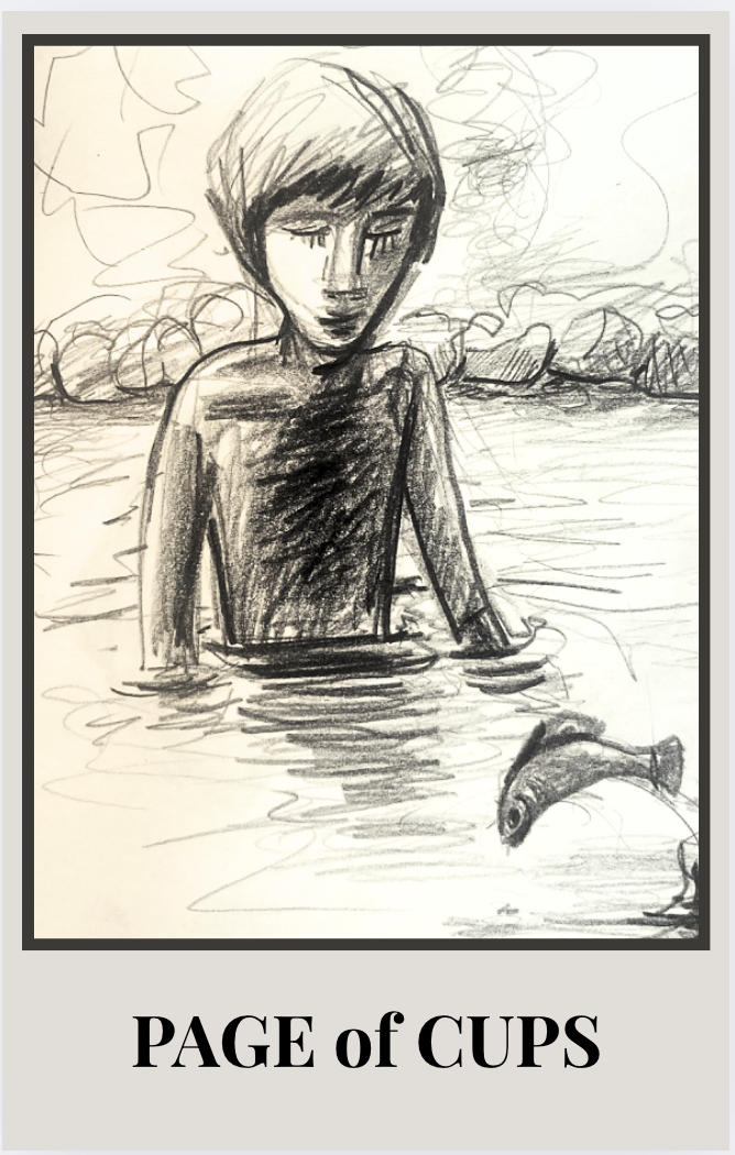 Page of Cups – tarotillustration